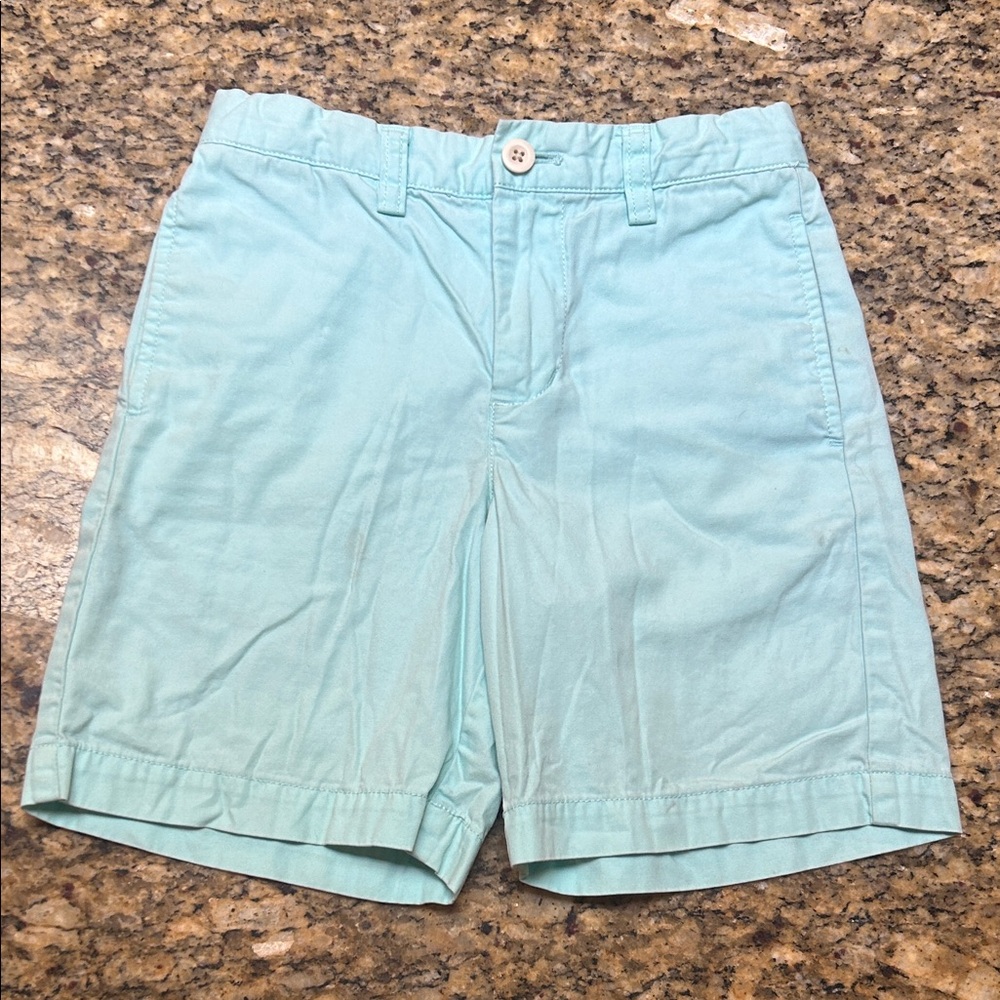 Vineyard Vines Aqua Flat Front Shorts